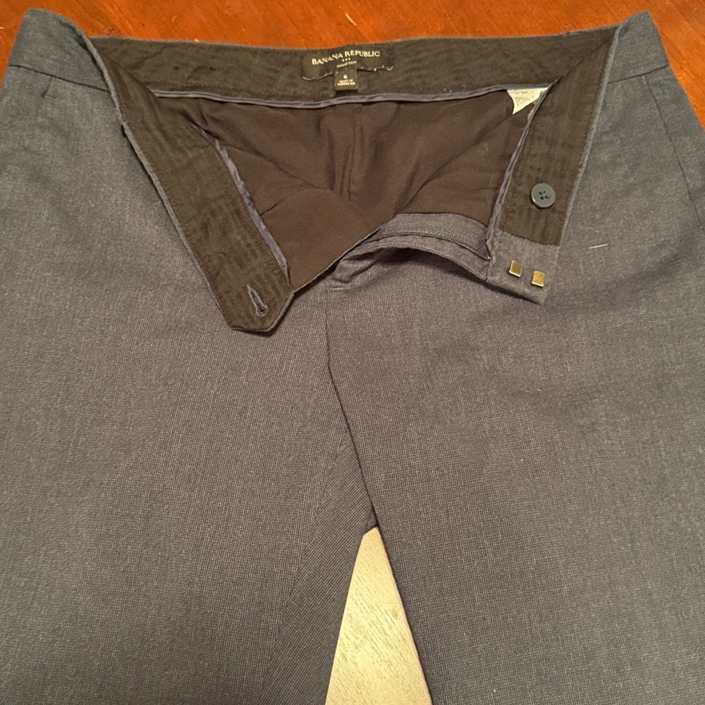 Banana Republic Charcoal bluish Trousers